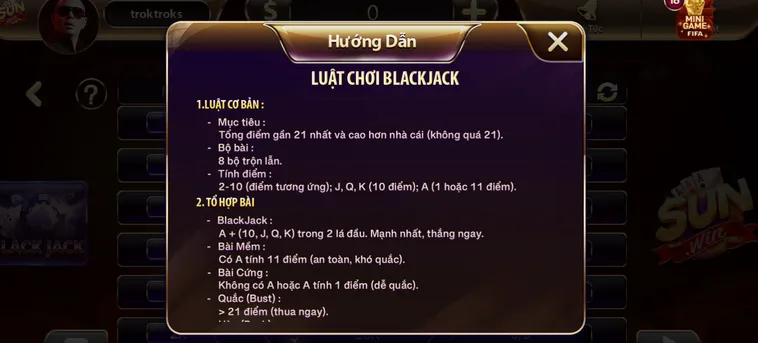 Khẳng Định Đẳng Cấp Đấu Trí Đỉnh Cao Cùng Siêu Phẩm Black Jack Tại SunWin