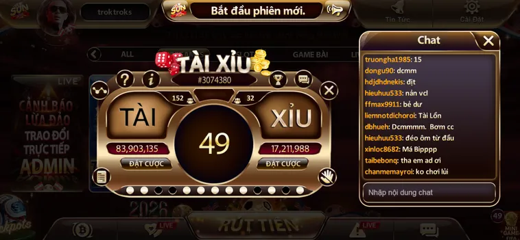 Chinh Phục Vòng Quay Số Hóa Siêu Tốc Cùng Minigame Tài Xỉu Tại SunWin Hiện Đạt