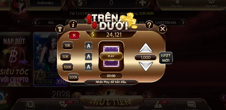 Khẳng Định Bản Lĩnh Quyết Đoán Siêu Tốc Cùng Siêu Phẩm Minigame Trên Dưới Tại SunWin