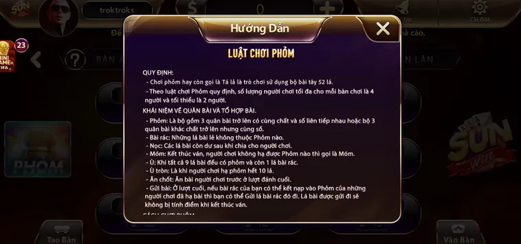 Phỏm tại SunWin Đấu Trí Săn Thưởng Lớn Cho Mọi Bài Thủ Thông Thái
