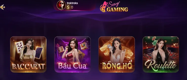 Trải Nghiệm Nghẹt Thở Cùng Sảnh Cược Sexy Gaming Livestream Tại SunWin Thời Thượng