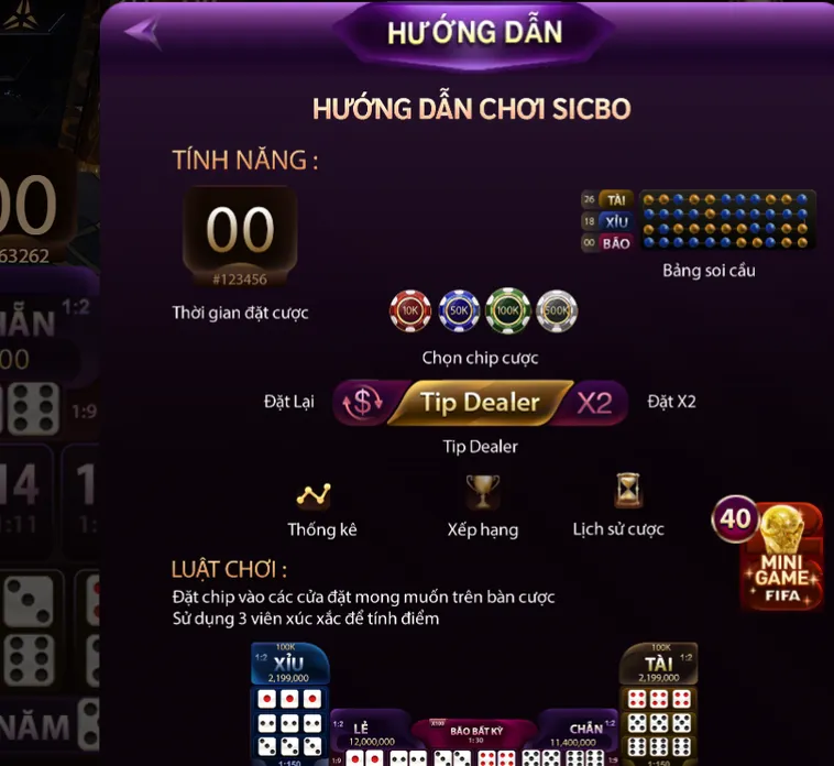 Tốc Chiến Tốc Thắng Với Loại Hình Sicbo Livestream Tại SunWin Đổi Thưởng Trực Tiếp