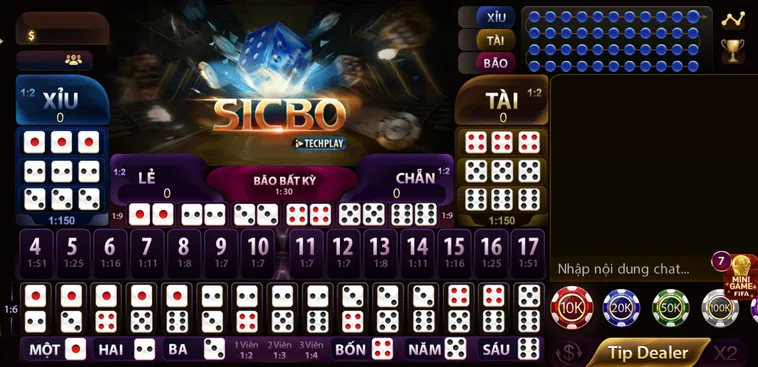Tốc Chiến Tốc Thắng Với Loại Hình Sicbo Livestream Tại SunWin Đổi Thưởng Trực Tiếp